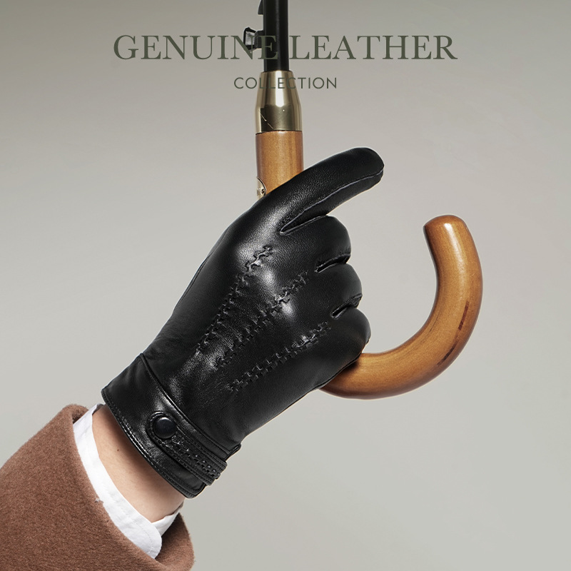 Men's Top Layer Sheepskin Genu - Leather Driving Glove review and price