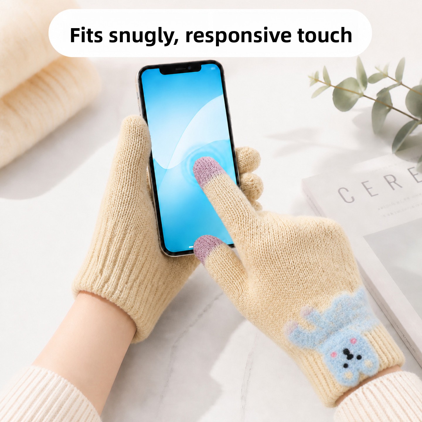 Cute Dachshund Touchscreen Plu - Wool Glove Lined review and price