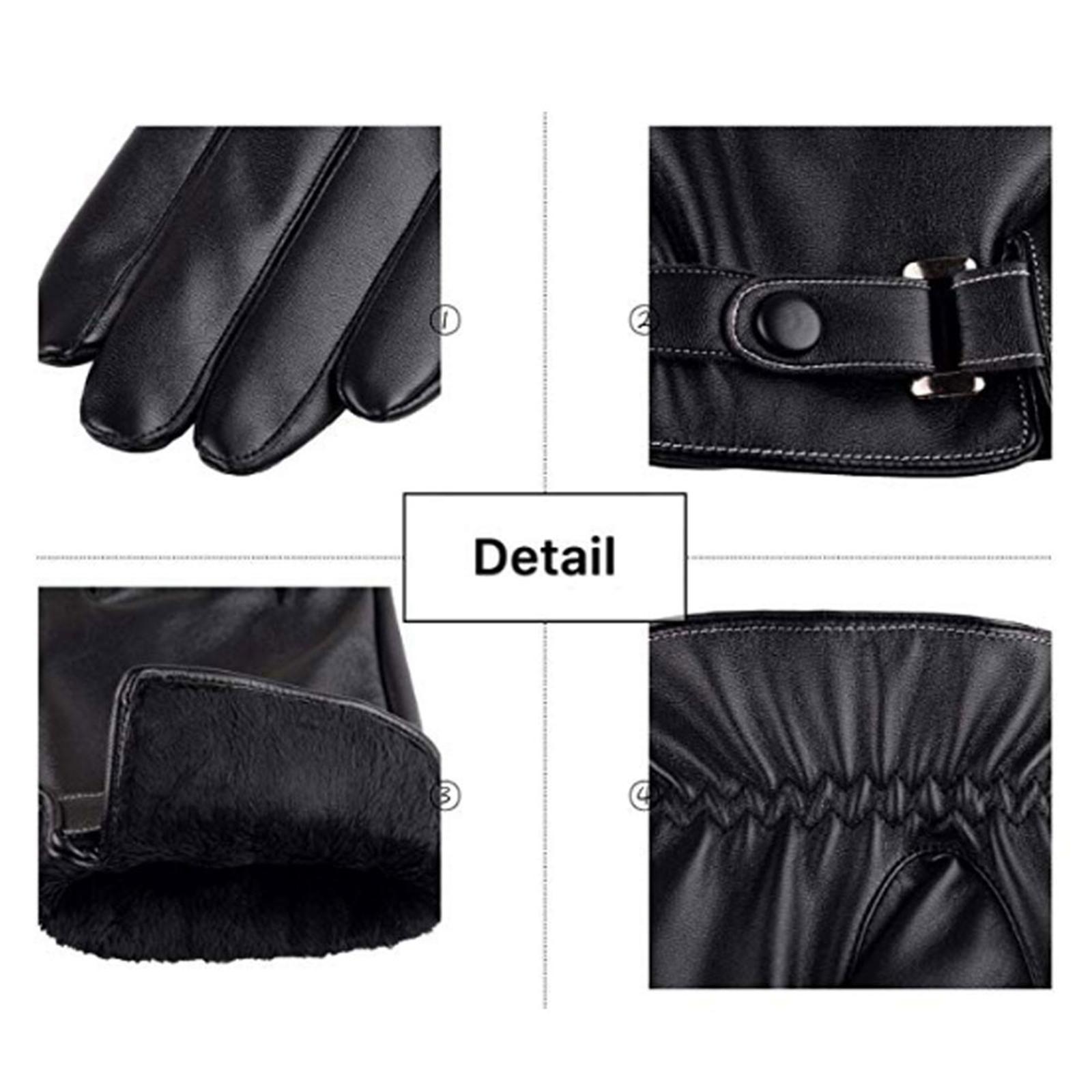 Men Winter Gloves Driving Runn - Leather Driving Glove review and price