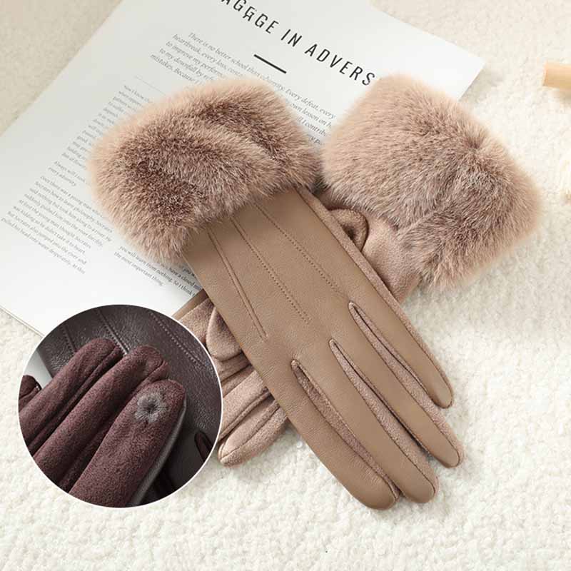 Luxury Women's Winter PU Leath - Leather Driving Glove review and price