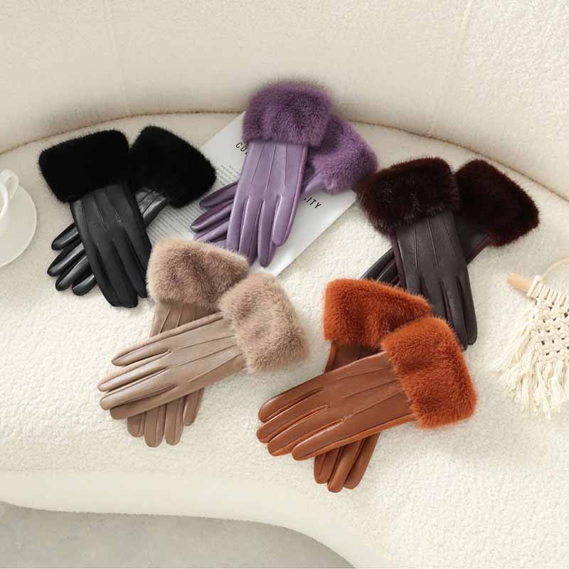 Luxury Women's Winter PU Leath - Leather Driving Glove review and price