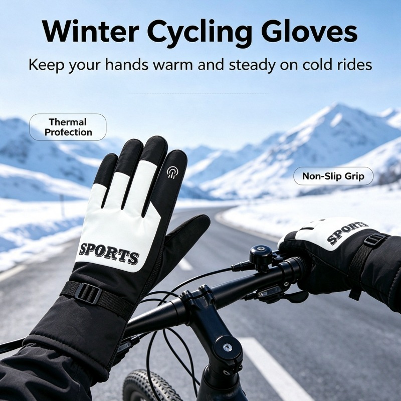 Winter Motorcycle Gloves Outdo - Ski Glove Waterproof review and price